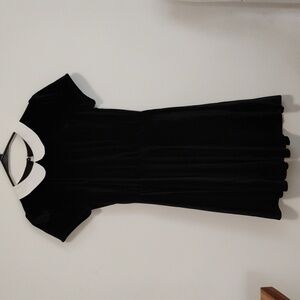 Hot Topic | Black Velvet Wednesday Addams Mini Dress | Women's S
